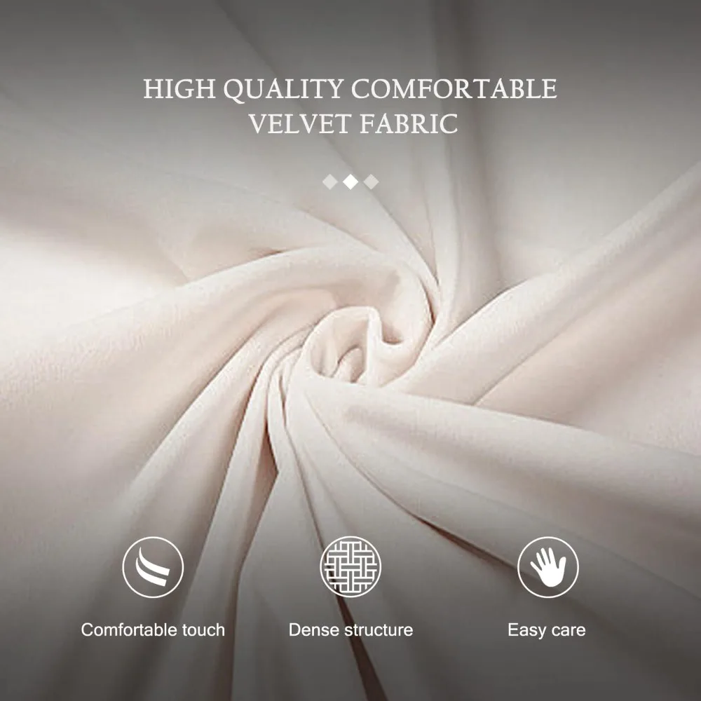 مجموعة من 6 كراسي طعام مخملية معنقدة مع تصميم خلفي بأزرار وزخرفة رأس الأظافر وتنجيد لاستخدام المطبخ