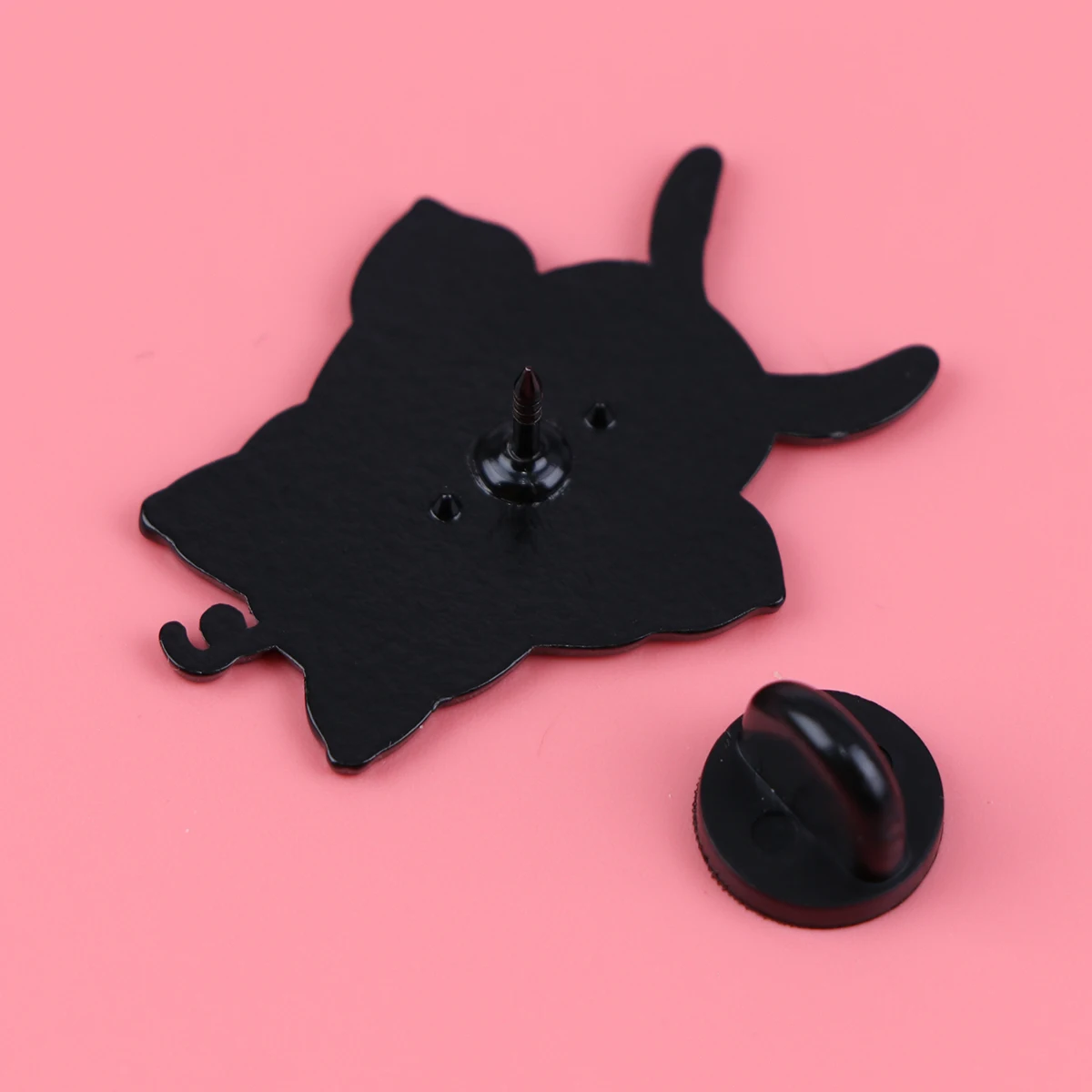 Black Pig Brooch Anime Figure Badge Enamel Brooch for Kids Birthday Toy Pin Jewelry Decoration Cosplay Accessories Gifts