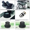 Microscope trinoculaire de champ foncé d'analyse de sang vivant OPTO-EDU A10.1007 40-1000x 3