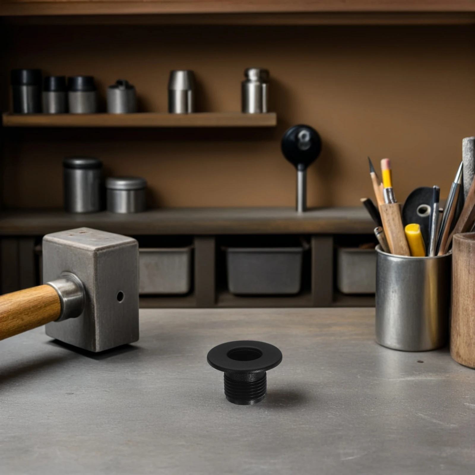 

Foosball Bearings Football Machine Shaft Durable Plastic Threaded Structure Easy Install For Foosball Table Parts