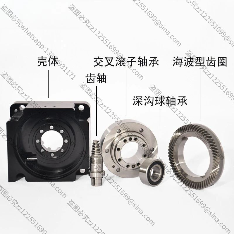 Suitable for Heavy-duty Sea Wave Tooth Hollow Rotating Platform DHNB100 High-precision Servo Stepping Precision Positioning