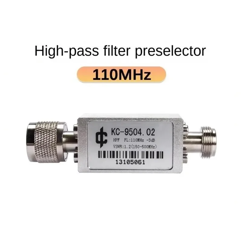 

High Pass Filter Pre Selector KC9504.02HPF Duplexer Option 110MHz