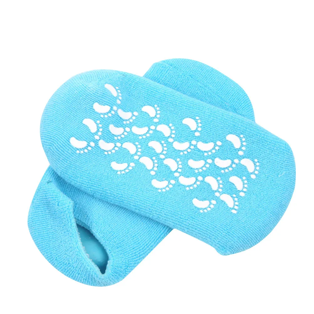 

2 пары женских носков для ухода за ногами, увлажняющие, из хлопка и спандекса, короткие, невидимые, дышащие, для спа-процедур для ног, на весну, лето, осень