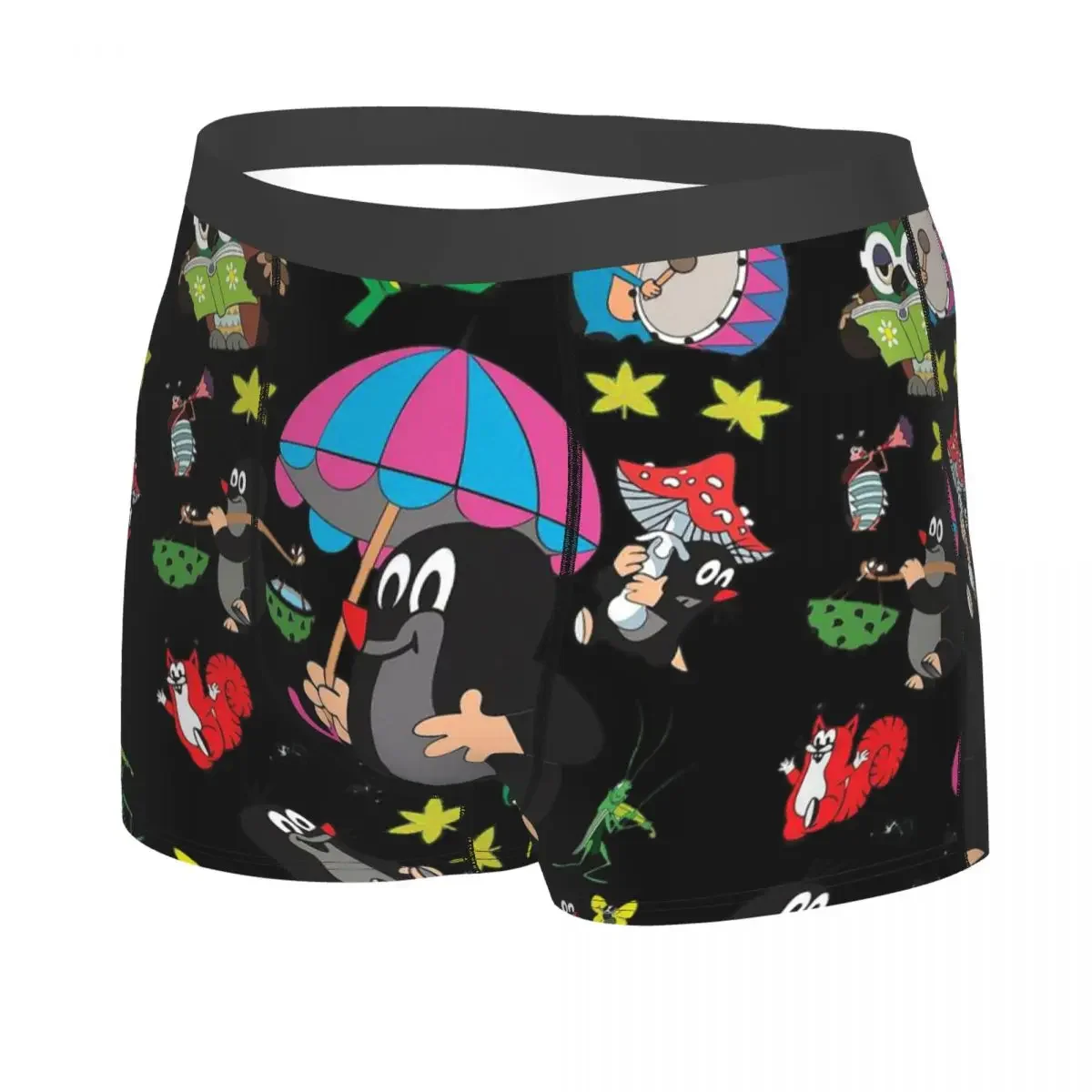 Krtek Little Maulwurf Man's Underwear, Highly Breathable printing Top Quality Gift Idea