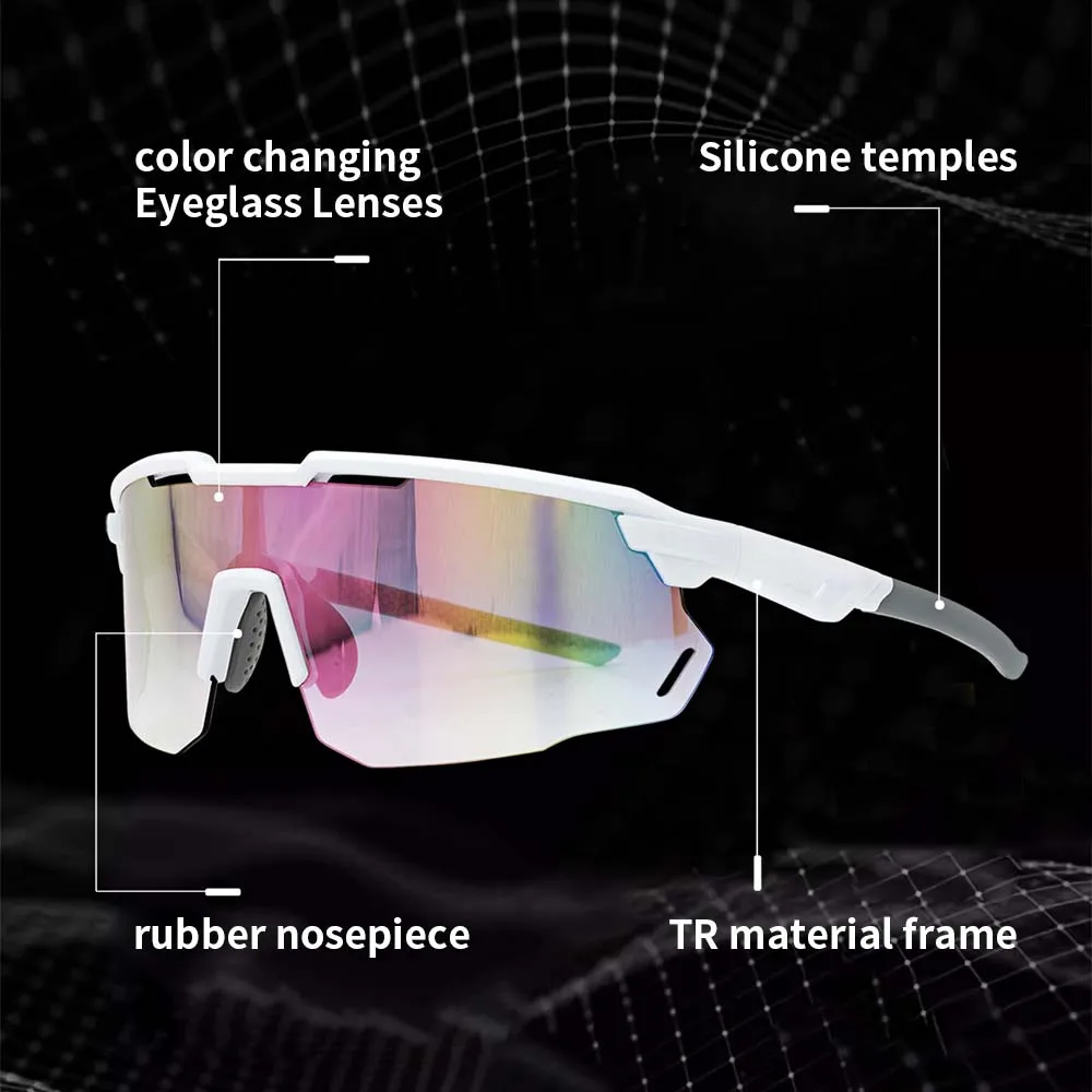 Santic Cycling Glasses Outdoor Sports Sunglasses Men Women Eyewear Sport Polarized Glasses Road Cycling UV400 Protection Glasses