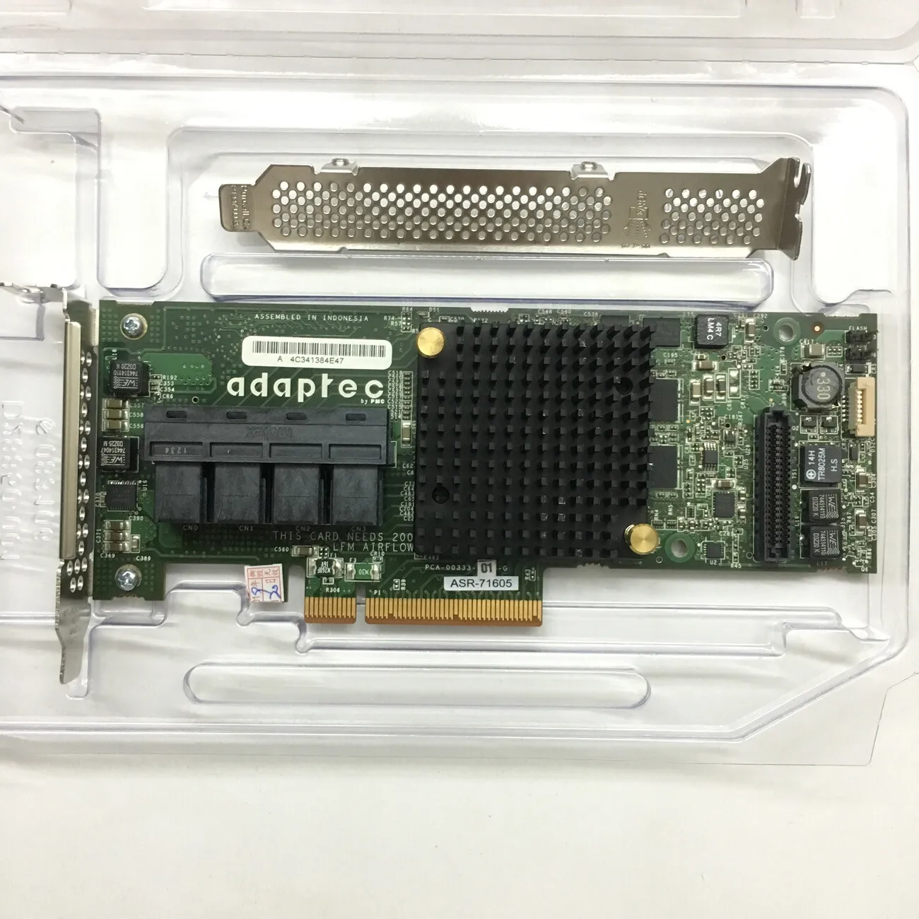 

Adaptec ASR-71605 2274400-R 16-Port 6Gb/s SAS SATA PCIe RAID Controller-