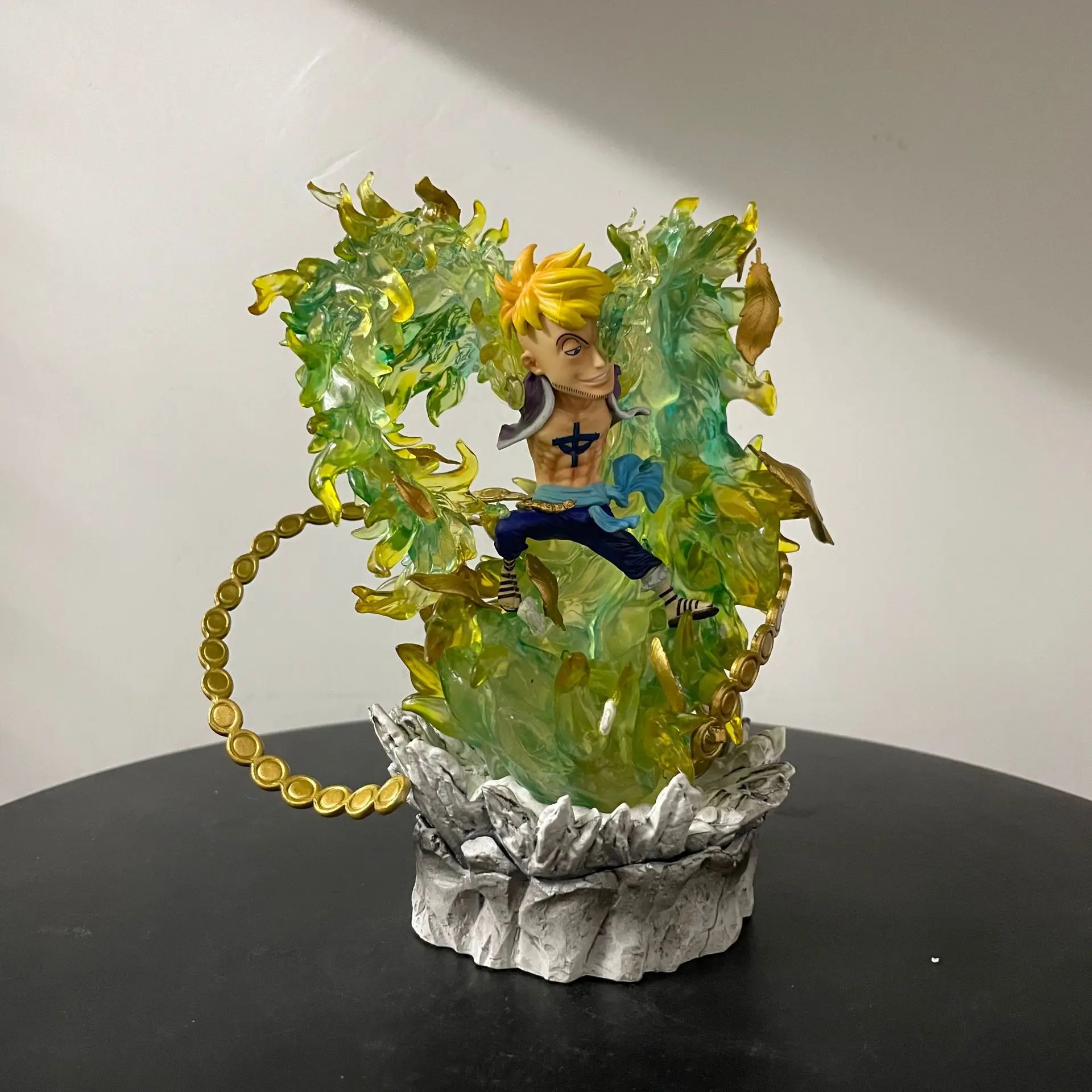 

17cm One Piece Anime Marco the Phoenix Statue model.Pvc GK handmade model Toy Collectible Decoration Desktop Gift.Toy gift