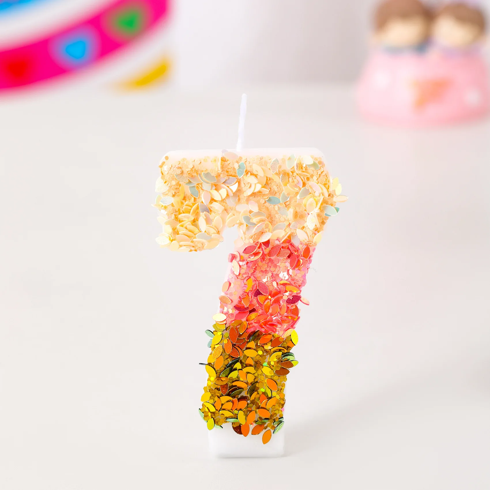 2025 شموع أرقام اللهب الإبداعية، ديكور عيد ميلاد خالي من الدخان، تخفيضات كبيرة عبر الحدود