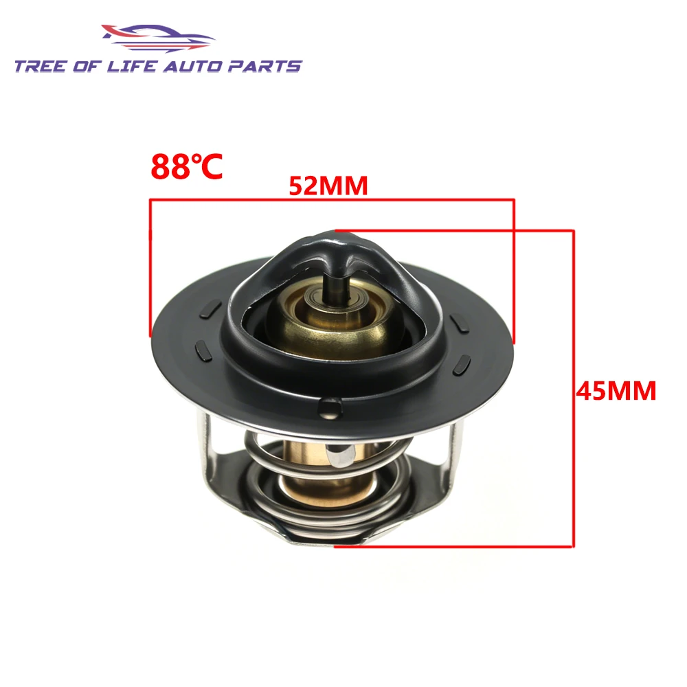 Engine Coolant Thermostat 90916-03078 88°C For Cressida Crown 4M 5M 5M-GE 1978-1992 Fits SUZUKI MAZDA FORD HYUNDAI 9091603078
