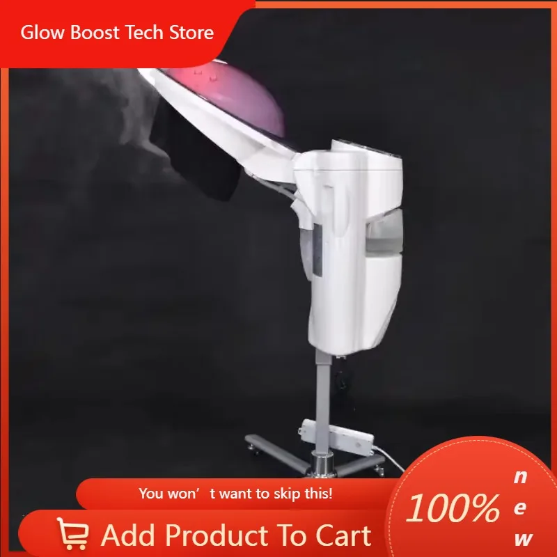

GBHair Steamer Oil Heating Infrared Ozone Micro Mist Hair Steam Micromist Machine for Beauty Salon Use Stand Hair Steamers