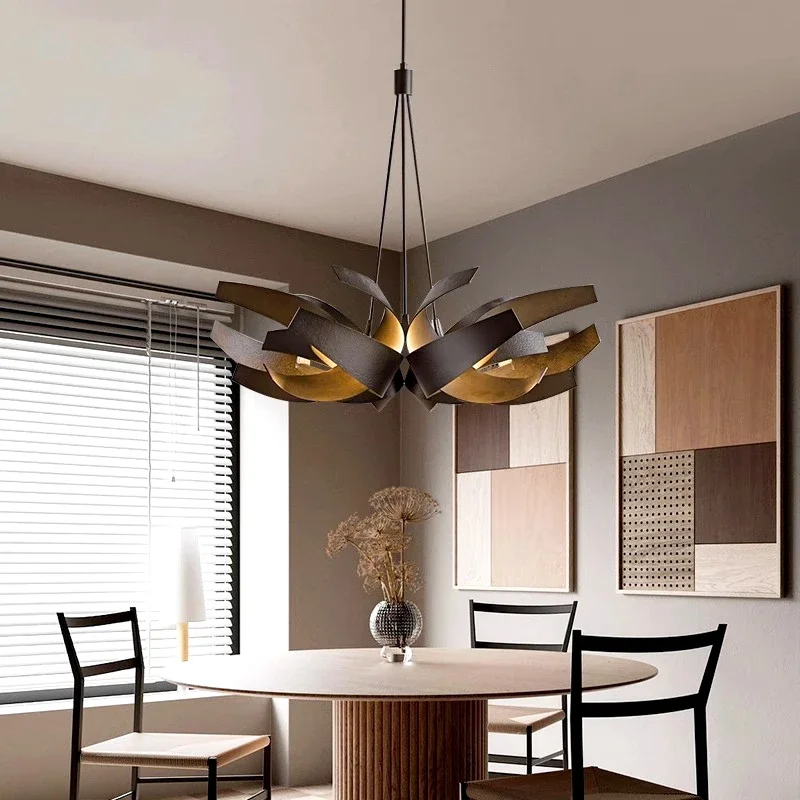 

American Industrial Style Pendant Lights Home Decor Chandeliers Living Room for Dining Room Hanging Light Indoor Lighting Lamps