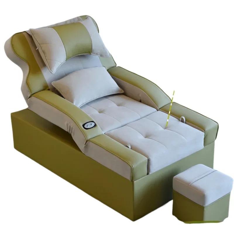 Ergonomic Office Chair Desk Foot Spa Manicure Chairs for the Client Beauty Salon Free Shipping Electric Massager De Pedicure Bed