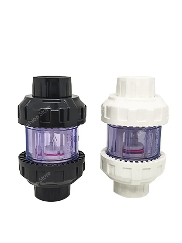 

Lifting Fish tank replica check valve Transparent double live water pump Water anti-siphon