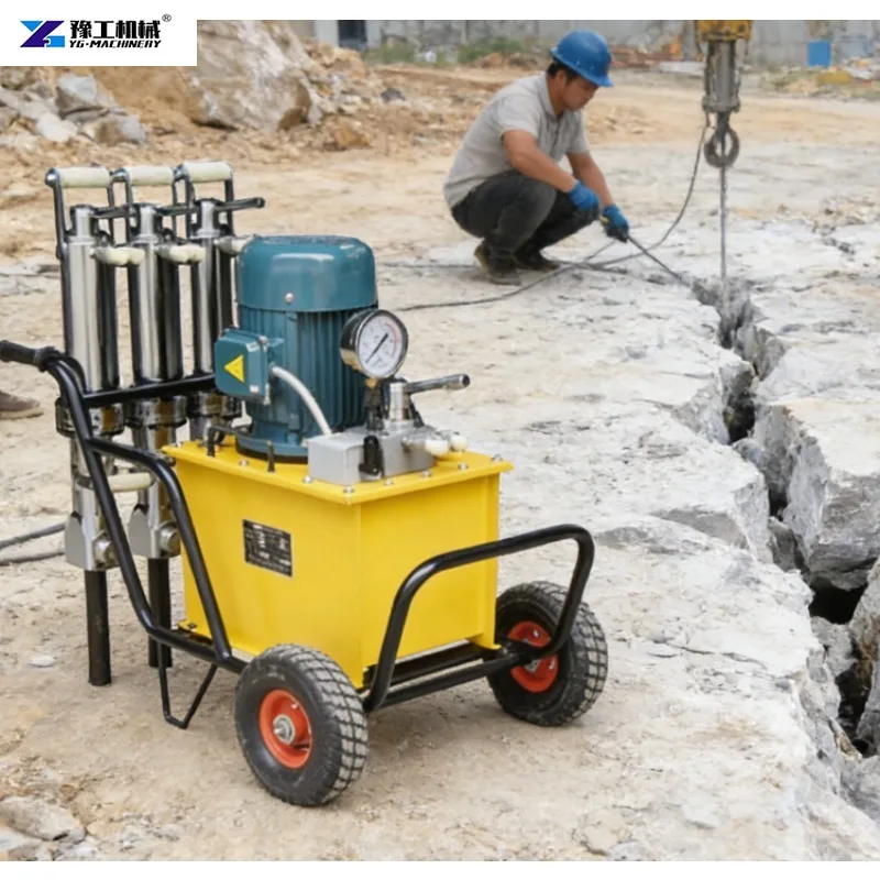 High Cost-performance Hydraulic Rock and Concrete Splitter Electric Hydraulic Rock and Concrete Splitter
