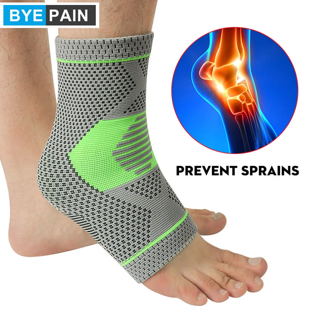 

Ankle Brace Compression Sleeve, Relieve Achilles Tendonitis, Joint Pain, Plantar Fasciitis Foot Sock for Swelling,Heel Spur Pain