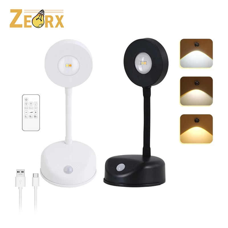 

Wireless Spotlight with Motion Sensor and 360° Rotation, LED Cat-Eye Bulb Small Wall Sconce Stick-on Display Accent Lighting