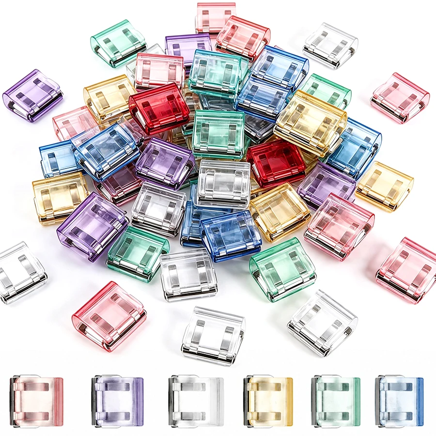 12/24PCS Anti-Slip Trouser Clip Hem Shortening Clips Multipurpose Push Clips Trouser Cuff Keepers Window Gauze Securing Prop ZYF