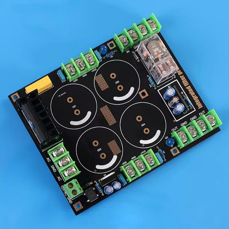 High Power Amplifier Rectifier Filter Fever Capacitor Filter Power Amplifier Board Audio Rectifier Power Supply