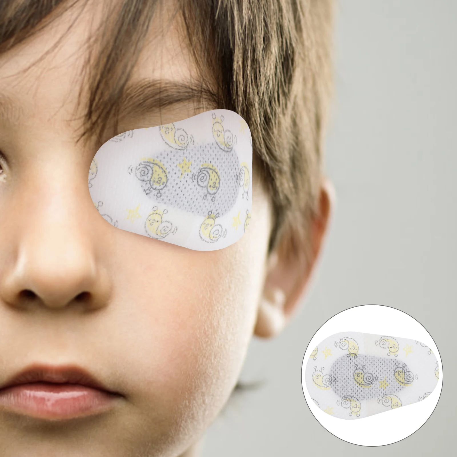 40 Sheets Full Coverage Correct Eye Patch Child Kids Patches Non-woven Fabric Covers