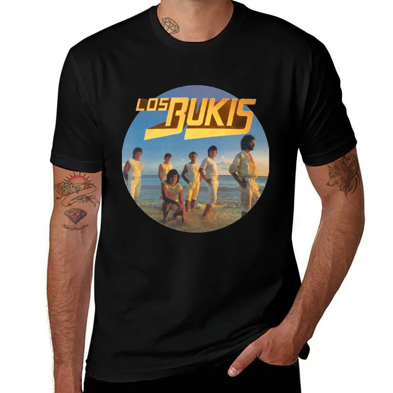 T-Shirt Los Bukis Losdool Banter, T-Shirt Da Uomo, Confezione Di T-Shirt Bianche Anime Oversize In Cotone, Confezione Di T-Shirt