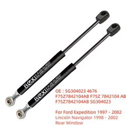 2Pcs Rear Glass Window Lift Supports SG304023 4676 For Ford Expedition 1997 - 2002 Lincoln Navigator 1998 - 2002 Lift Struts