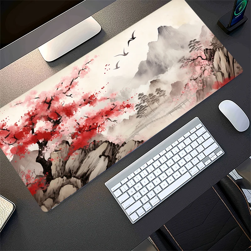 

Mousepad Sakura Scenery Office Rug Sunset Scenery Desk Interior 900×400 Extended Pad Mouse Xxl Mouse Pad Setup Mouse Mat Setup
