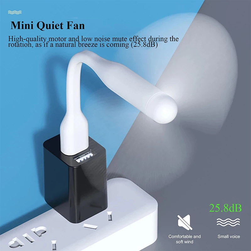 Small Portable AC Personal Air Cooler Mini Desktop Cooling Misting Fan 1/2/3 H Timer 3 Speeds for Office Home Room Desk Car