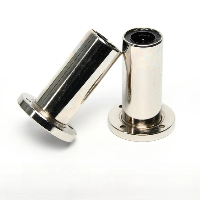 Anti-rust plating extended round flange LMF8 10 12 16 20 25 30 35 40LUU linear bearing