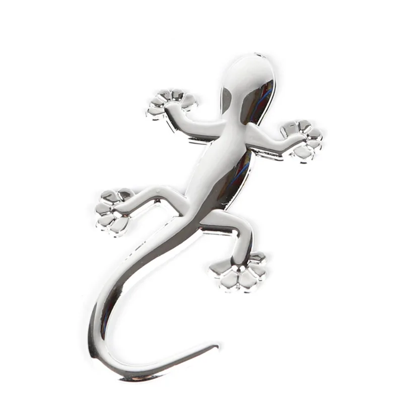 Car Sticker Gecko Lizard Decal 3D Plastic Auto Motorcycle Truck Logo Sticker Badge Emblem Decor Wall Car-Styling Accessories
