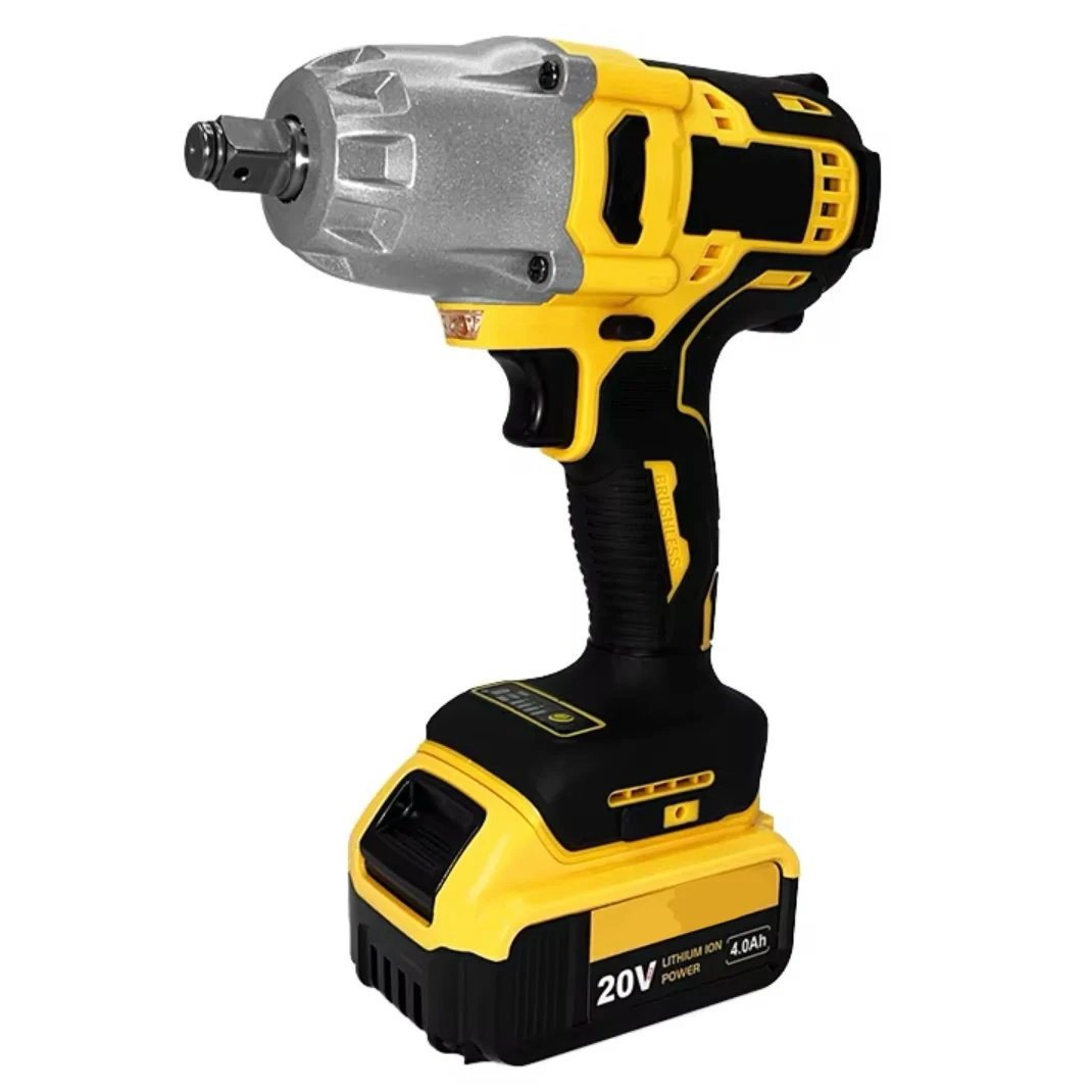 

High-Power Brushless Electric & Pneumatic Impact Wrench, Heavy-Duty Auto Repair Power Torque Wrench, Wholesale Large-Power Tools