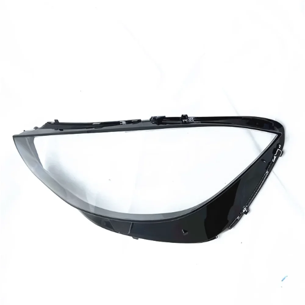 HTTCY لمرسيدس بنز S الفئة W223 S320 S450 S500 2021-2023 الجبهة سيارة غطاء المصباح عدسة قذيفة غطاء المصباح عاكس الضوء كشافات