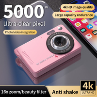 HD Digital Camera 16x Zoom Children Camera Instant Photo Camera Rechargeable Photography Camcorder for Beginner Photography
