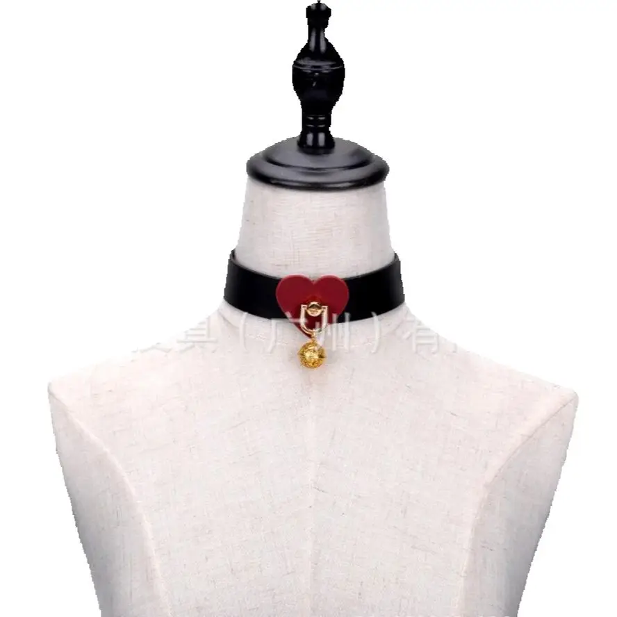 Exotic Accessories Leather Sexy Bondage Collar Strap On Slave Collar Neck Restraints Fetish BDSM Sex Toys For Couples S3067