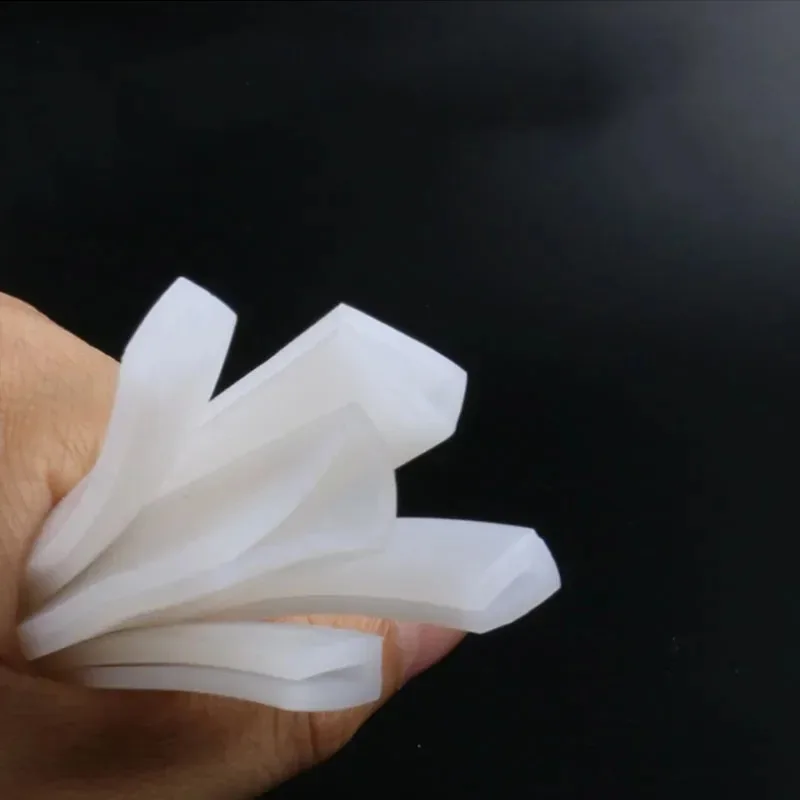 1/2/3/5Meters Silicone Rubber U Channel Sealing Strip Edge Trim Glazing Weatherstrip Edge Guard High-Temperature