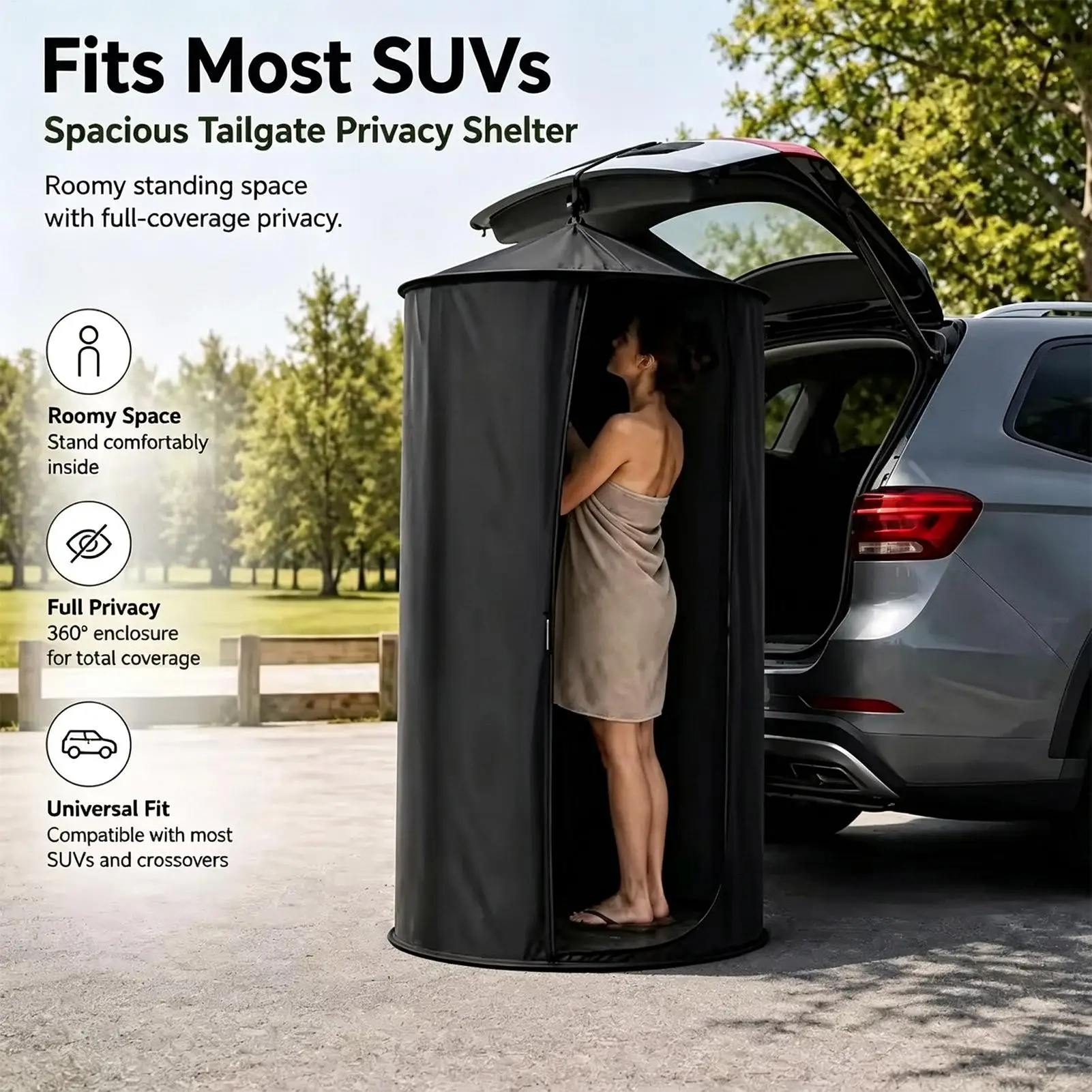 Portable Changing Room Outdoor Changing Tent Beach Instant Dressing Room Thick Fabric Sun Protection Quick Dressing Room