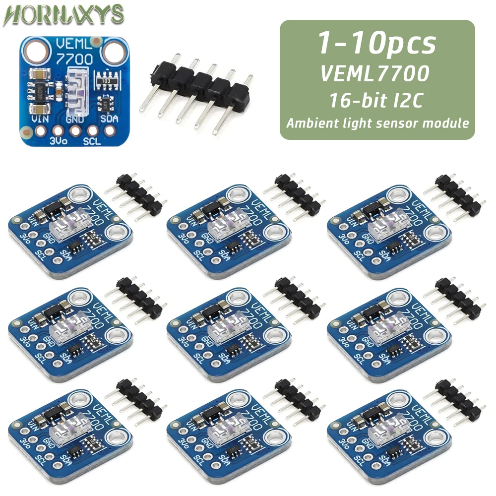 VEML7700 Ambient Light Sensor Module 120k Lux Light measuring Sensor Board 3.3V 5V I2C IIC Interface for Arduino Raspberry Pi