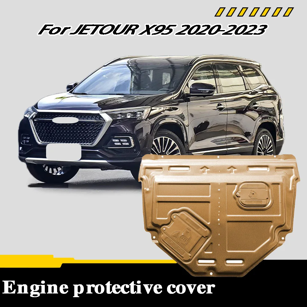 

Engine Chassis Shield Splash Bottom Protection Board Car Accessories Under Cover For JETOUR X95 2020-2023 1.5T/1.6T/2.0T