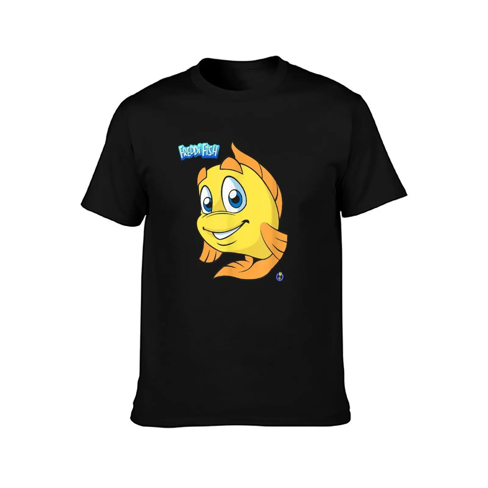 Humongous Entertainment Freddi Fish T-Shirt T-Shirt sports fans topping summer shirt mens designer clothes