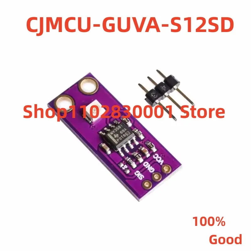 2PCS New CJMCU-GUVA-S12SD  Solar Illumination UV Intensity Sensor Development Board  100% Good   In Stock