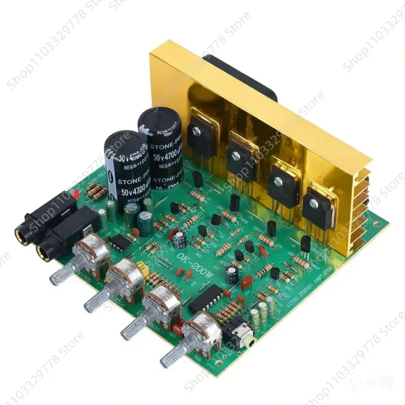 For OK200W 2.0 Channel High-Power Amplifier Board Finished Product Experience superior audio performance with this advanced