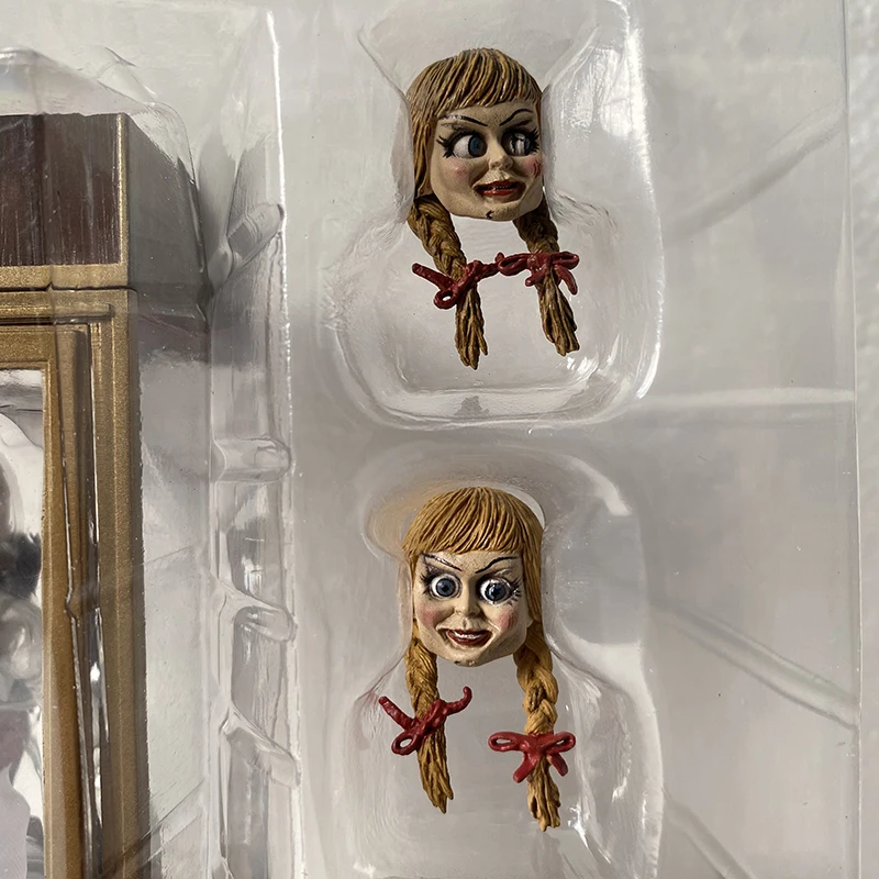 NECA Figure Annabelle Comes Home Annabelle Figures Action Figure Model Toy Doll 18cm 7inch Real Clothes Joint Movable Decoration