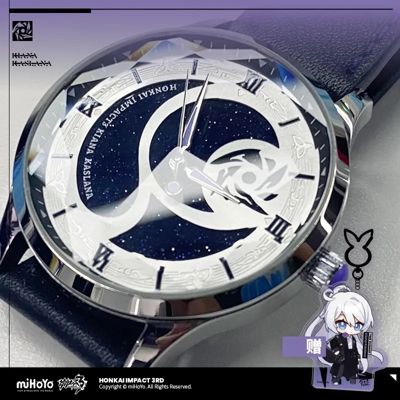 MiHoYo Official Honkai Impact 3 Kiana Kaslana Wrist Watch Herrscher Of Flamescion Doujin Time Gravel Light Theme Birthday Gifts