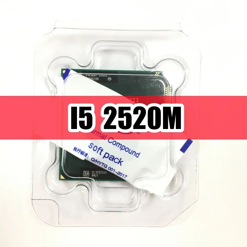 معالج Core i5 2520M I5-2520M SR048 2.5 جيجا هرتز SR048 مقبس G2/rPGA988B وحدة المعالجة المركزية #1