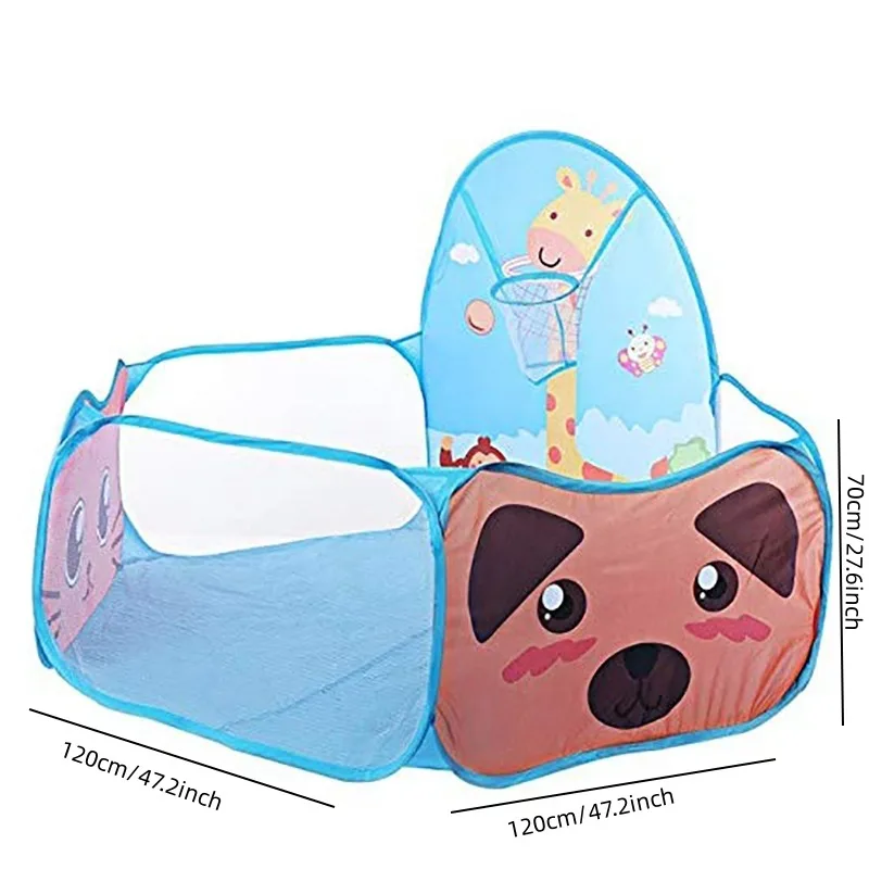 Portable Baby Playpen Children Outdoor Indoor Ball Pool Play Tent Kids Safe Foldable Playpens Game Pool Of Balls For Kids Gifts