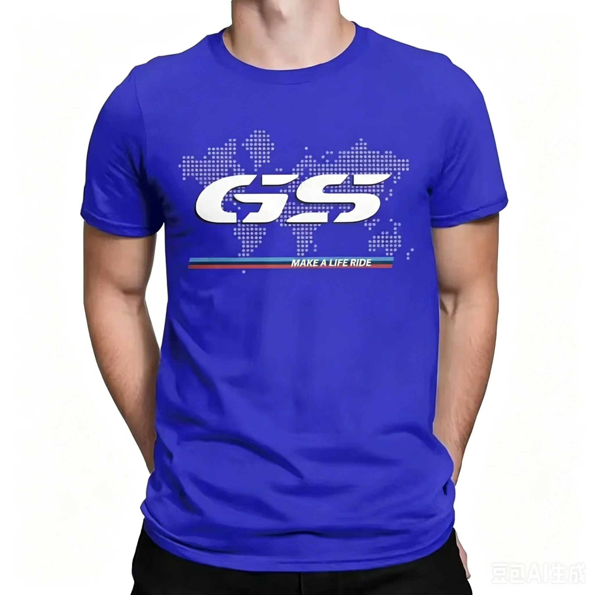 2026 Summer New Cotton For 1250 GS Exclusive for BMW Fans Motorrad R1250GS Motorcycle T Shirt Men Hip Hop Streetwear Unisex Tops