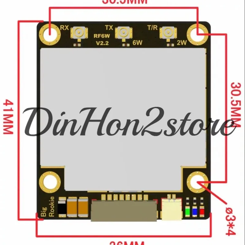 AC180 network interface card RTL8812EU high power network interface card 6W + 2W