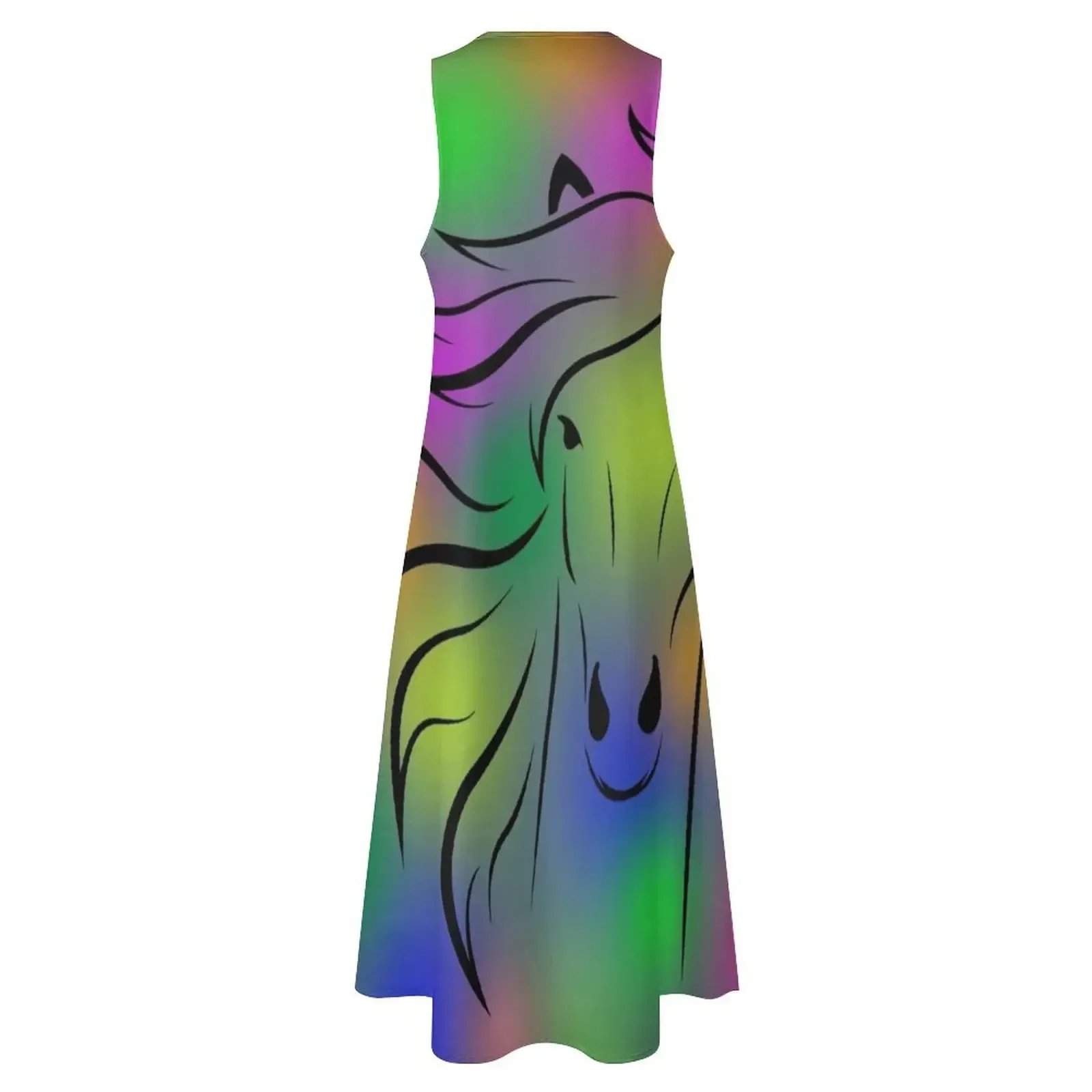 Magic Horse lange jurk Damesavondjurk elegante jurken voor dames zomerjurk voor dames 2025, jurken voor gala