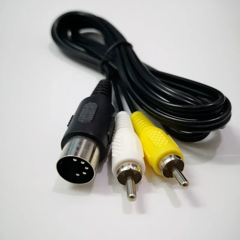 Hochwertiges AV-Audio-Video-Kabel für Sega Mega Drive 1 RCA-Kabel für Genesis 1 1 stücke