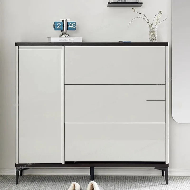 Luxury, advanced feeling, ultra-thin dumper, porch cabinet, integrated door household small-sized lockers.Shoe Cabinets