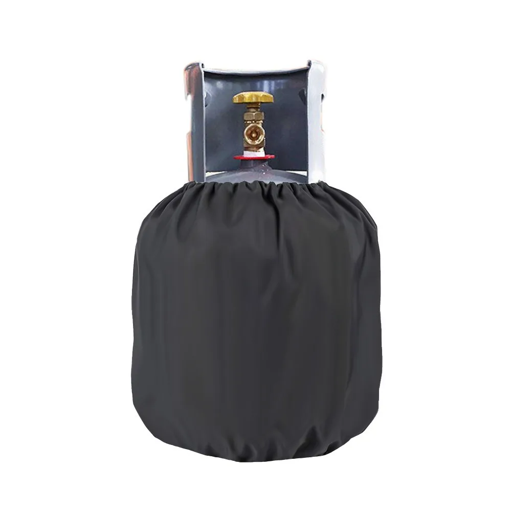 Outdoor small propane tank cover 210D Oxford cloth gas tank cover Waterproof sunscreen dust cover size: 36x42cm